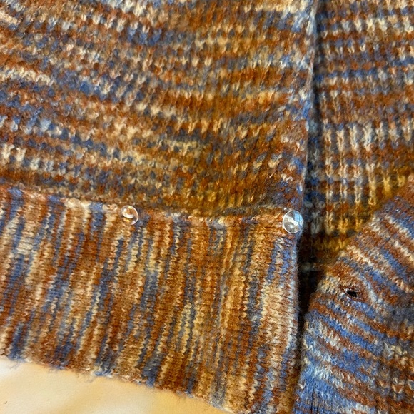 Nine West Multicolor Knit Cardigan- adjustable loose belt - Picture 12 of 16